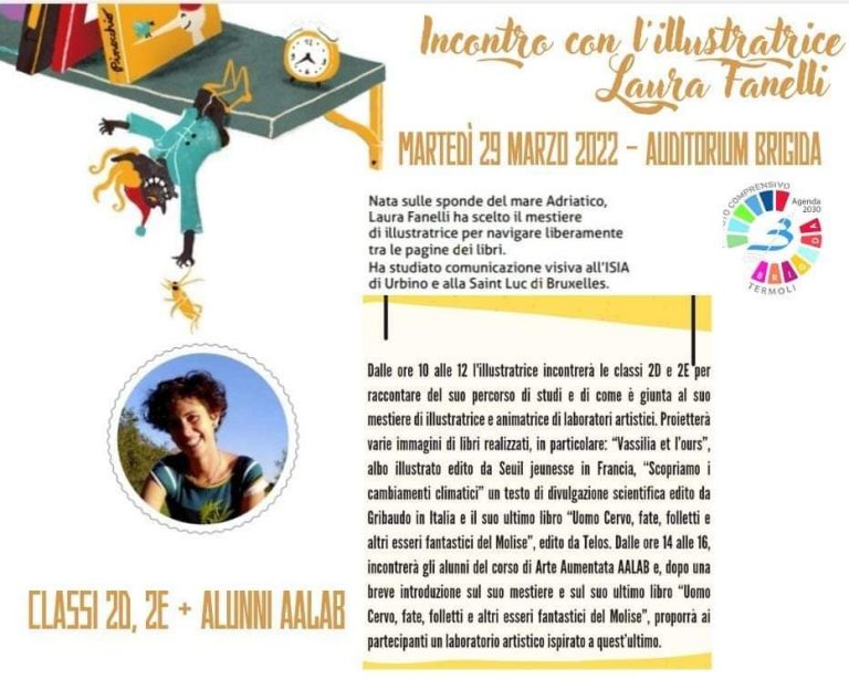 Scopri di più sull'articolo incontro con l’illustratrice Laura Fanelli