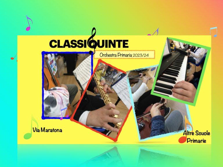 Scopri di più sull'articolo Al via le iscrizione all’Orchestra primaria classi quinte 2023/24
